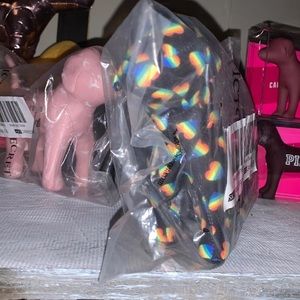 PINK Pride/Rainbow Hearts Dog